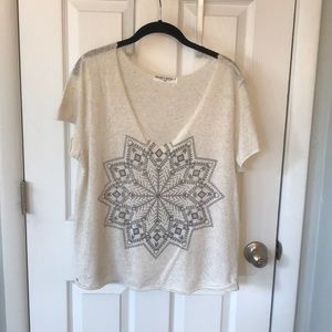 Mandala Print Tee Shirt